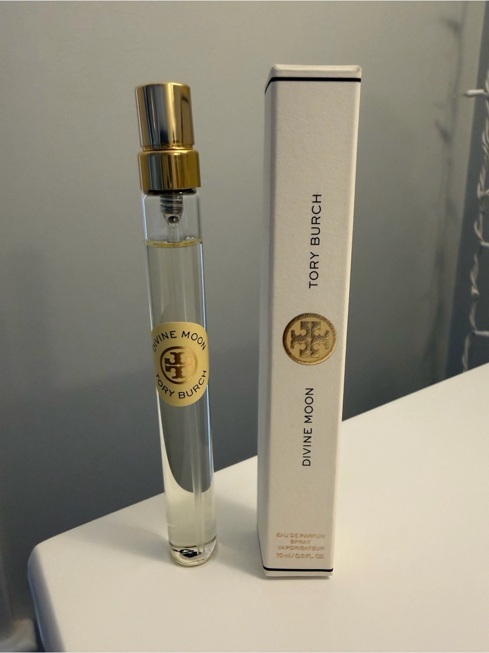 Tory Burch Divine Moon Rollerball - Clear & Gold